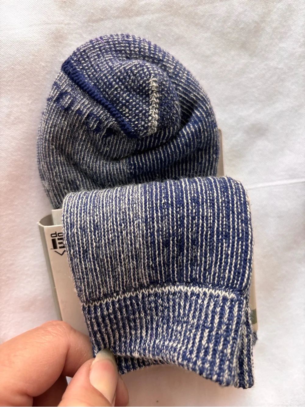 REI Co-op Youth Blue Merino Wool Crew midweight Socks kids small size 9-11.5 NEW